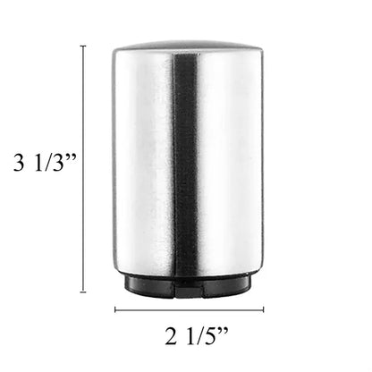 Stainless Steel Press-Style Beer Bottle Opener