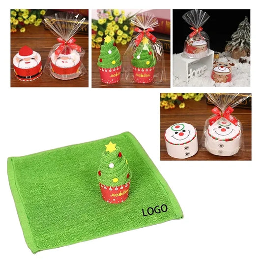 Square Christmas Towel