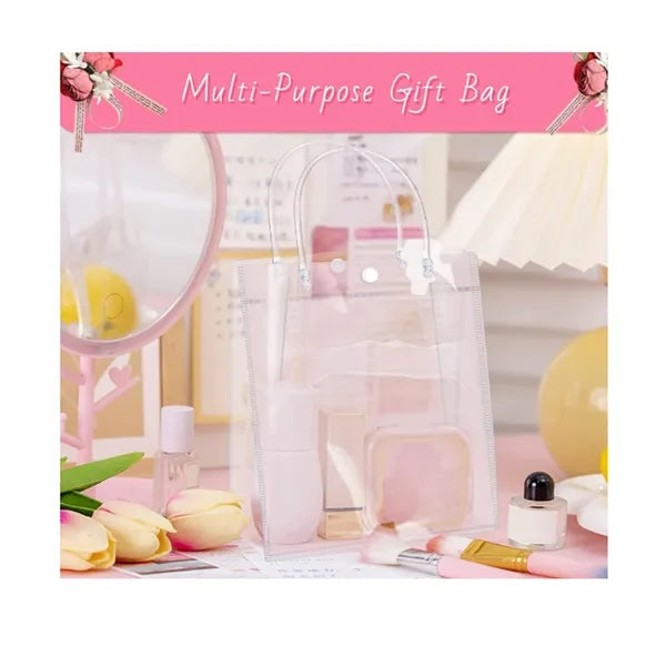 5.12" X 5.91" Pvc Clear Gift Tote Bags