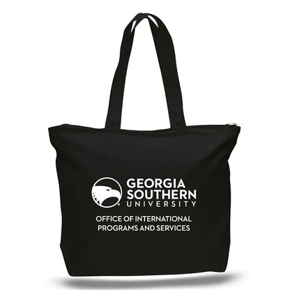 Zipper Tote Bag 12 OZ