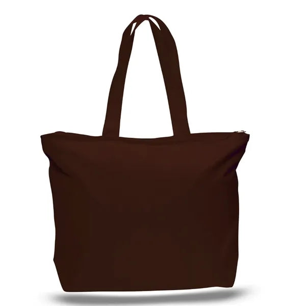 Zipper Tote Bag 12 OZ