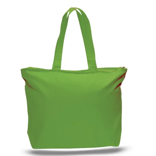 Zipper Tote Bag 12 OZ