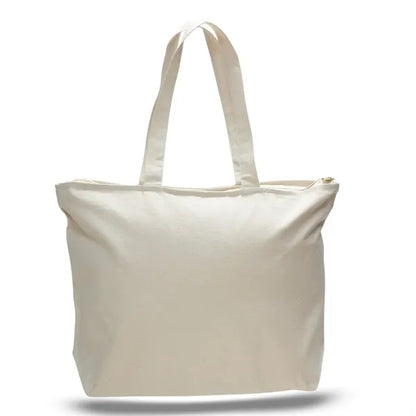 Zipper Tote Bag 12 OZ