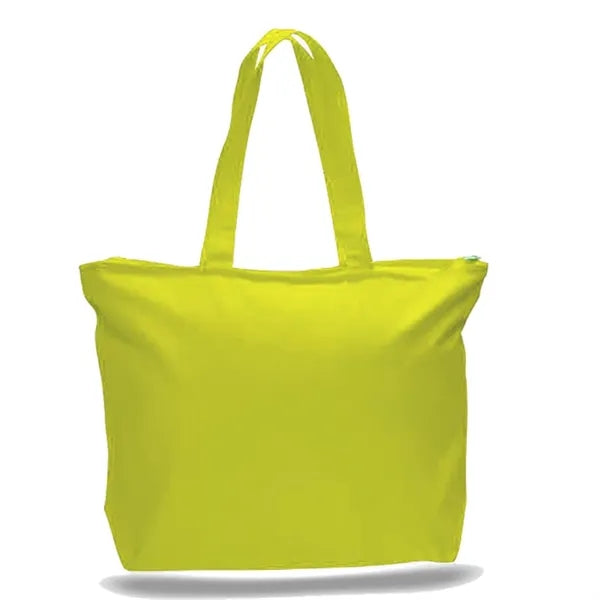 Zipper Tote Bag 12 OZ