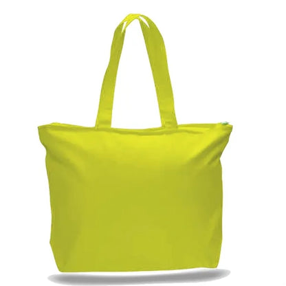 Zipper Tote Bag 12 OZ
