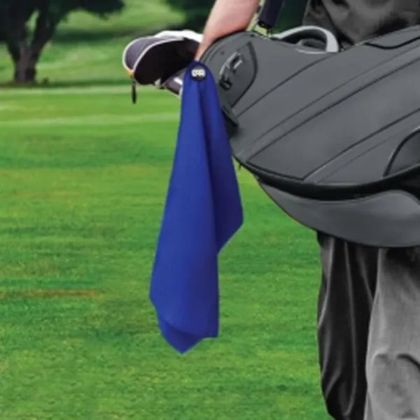 Customizable Microfiber Sports Towel with Grommet