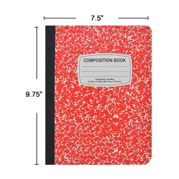 B5 Classic Composition Book for School and Office
