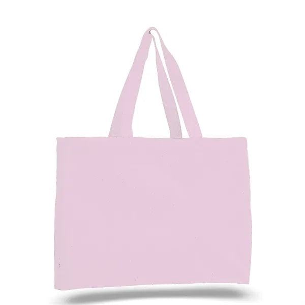 Canvas Gusset Tote & Go Bag (15 x 12 x 4) 12Oz