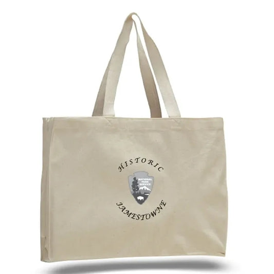 Canvas Gusset Tote & Go Bag (15 x 12 x 4) 12Oz