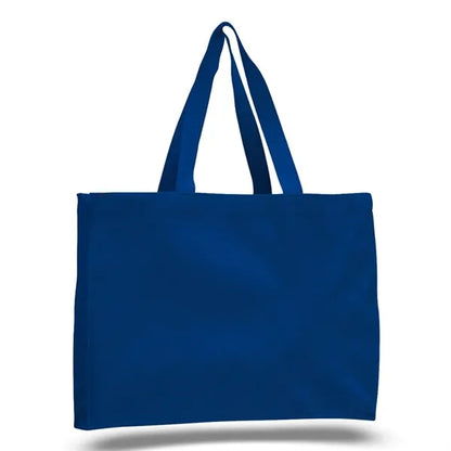 Canvas Gusset Tote & Go Bag (15 x 12 x 4) 12Oz