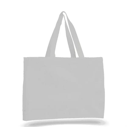 Canvas Gusset Tote & Go Bag (15 x 12 x 4) 12Oz
