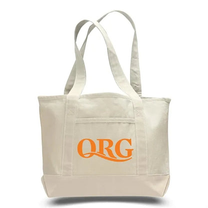 Deluxe Small Canvas Tote Bag Heavy Duty