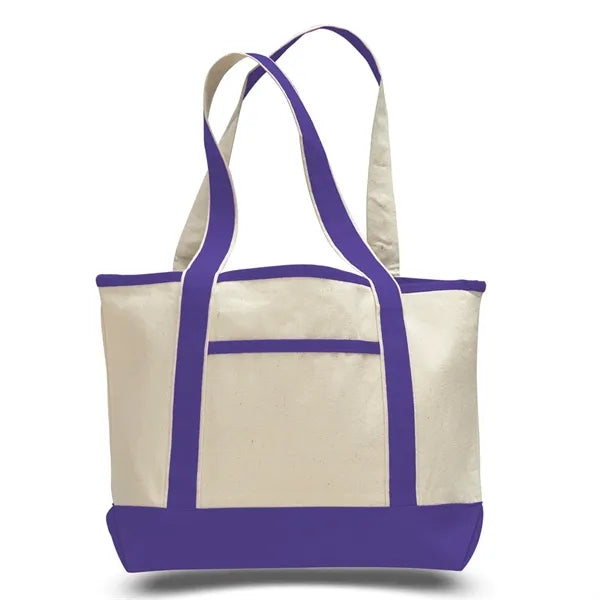 Deluxe Small Canvas Tote Bag Heavy Duty
