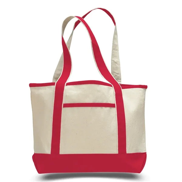 Deluxe Small Canvas Tote Bag Heavy Duty