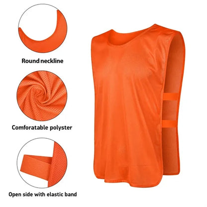 Custom Unisex Training Pinnies w/ Elastic Side
