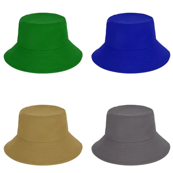 Unisex Wide Brim Sun Bucket Hat