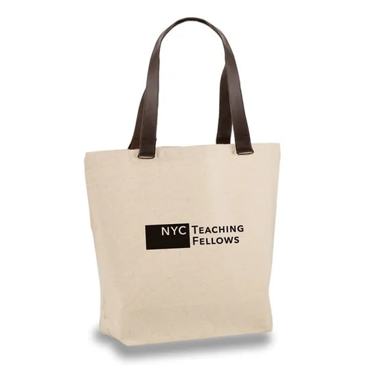 Tote Bag With Contrasting Web Handles 12 Oz