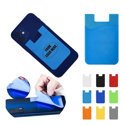 Silicone Phone Case Card Holder Wallet