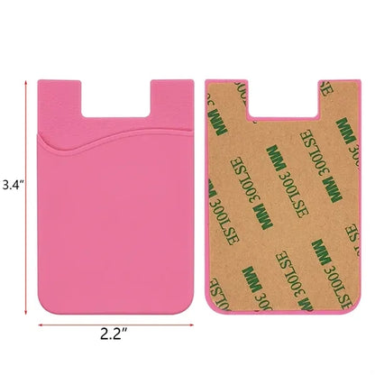 Silicone Phone Case Card Holder Wallet