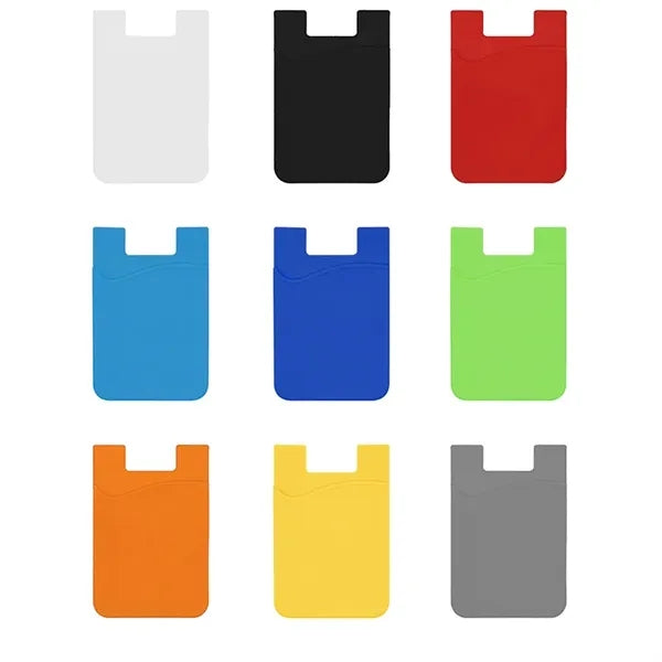 Silicone Phone Case Card Holder Wallet