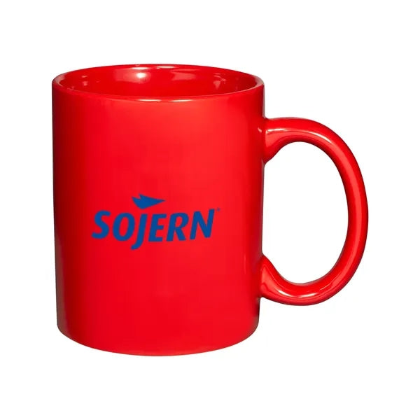 11 oz Basic C Handle Ceramic Mug