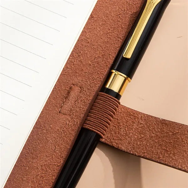 A5 Refillable 6-ring Binder Belt-Buckle Notebooks Diary