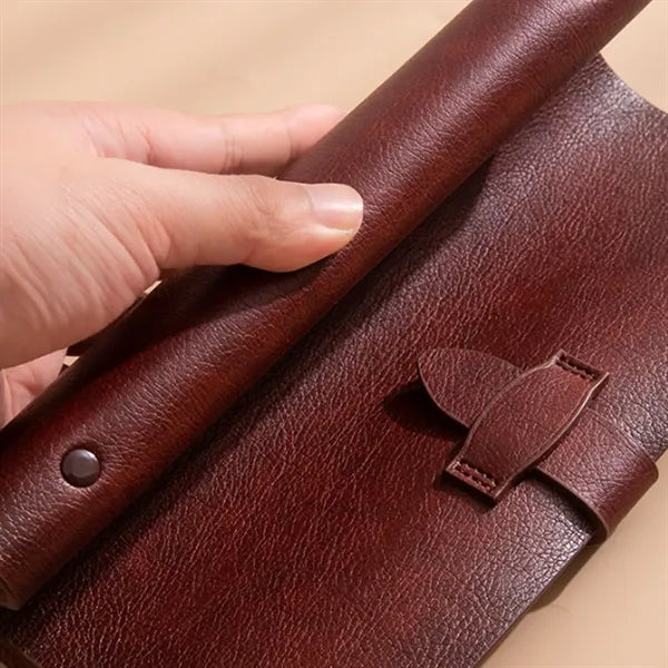 A5 Refillable 6-ring Binder Belt-Buckle Notebooks Diary
