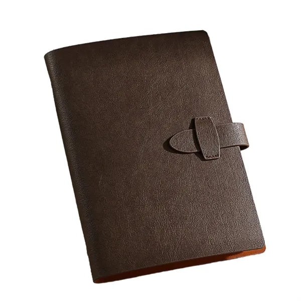 A5 Refillable 6-ring Binder Belt-Buckle Notebooks Diary