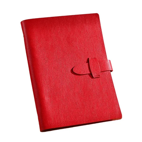 A5 Refillable 6-ring Binder Belt-Buckle Notebooks Diary