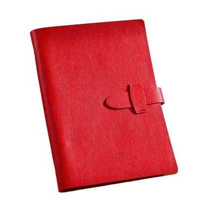 A5 Refillable 6-ring Binder Belt-Buckle Notebooks Diary