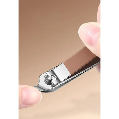 Rust-Proof Anti-Splash Practical Travel Manicure Set Case