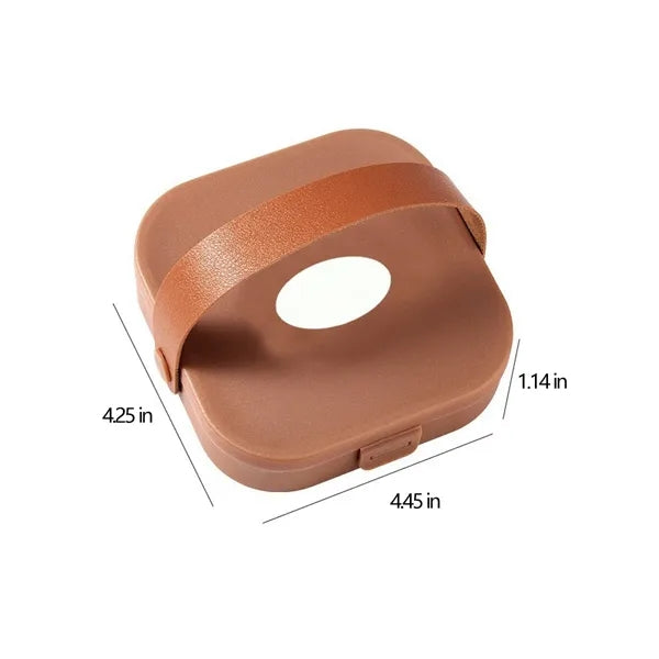 Rust-Proof Anti-Splash Practical Travel Manicure Set Case
