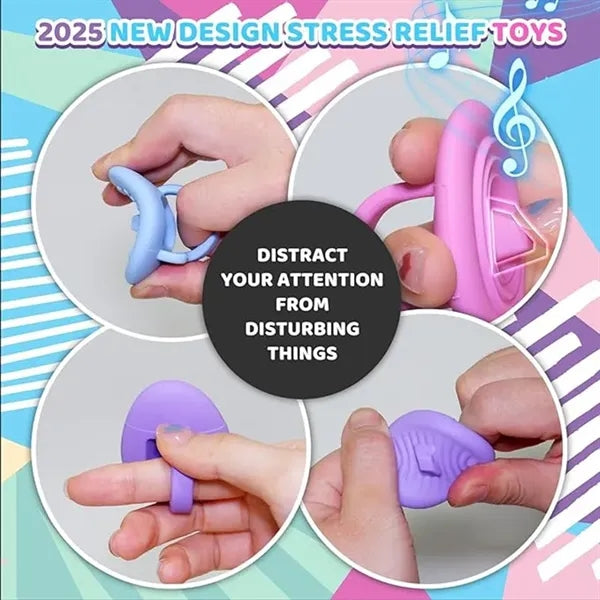 Ring Fidget Sensory Toys for Anxiety Relief