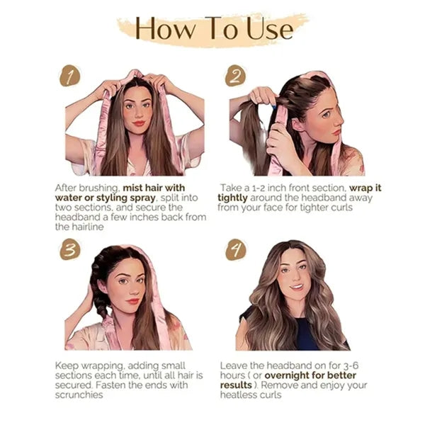 Heatless Hair Curler Sets