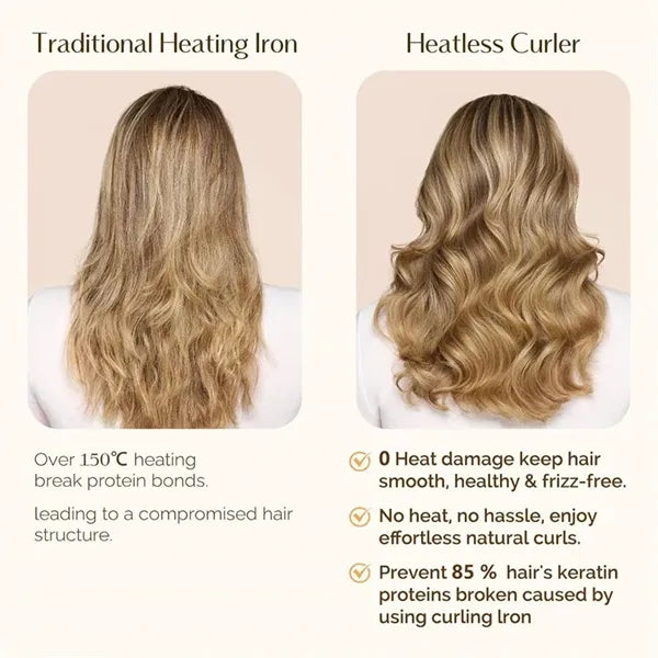 Heatless Hair Curler Sets