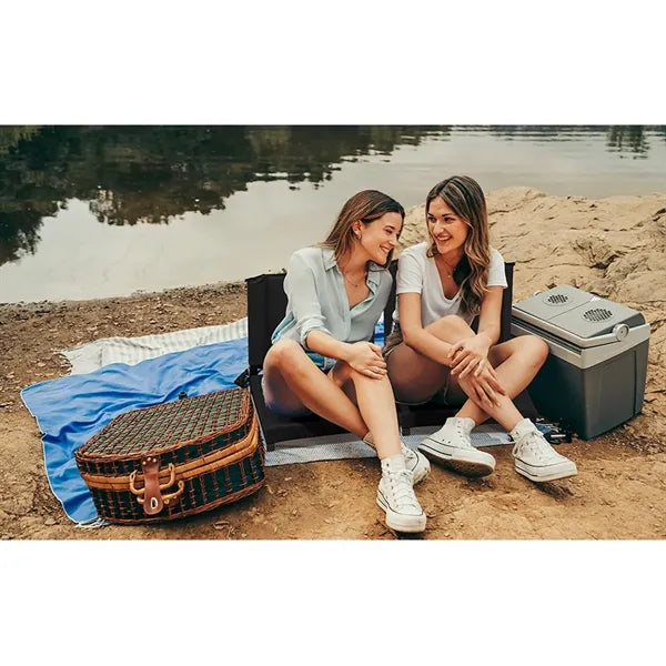 Foldable Anti-Slip Stadium Chair with Storage Pocket