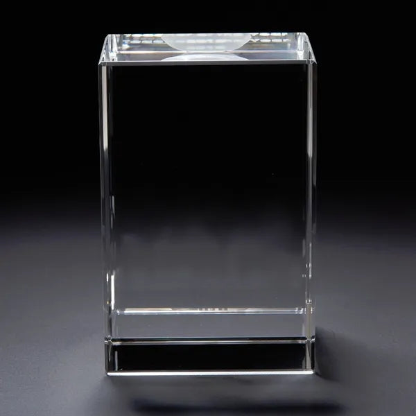 3D Crystal Block Large Award