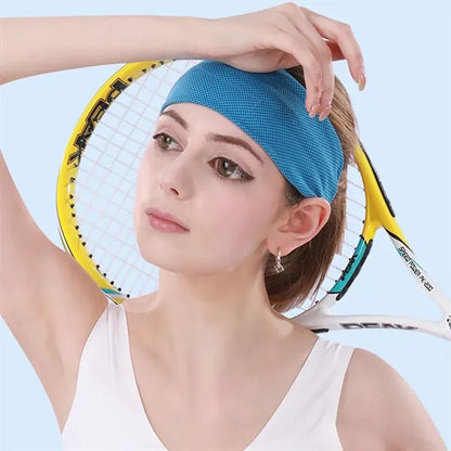 Breathable Sweat-Absorbing Stretchable Workout Headband