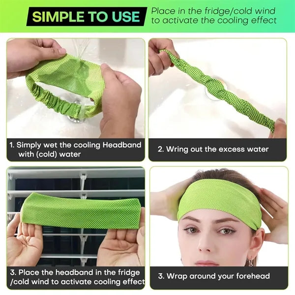 Breathable Sweat-Absorbing Stretchable Workout Headband