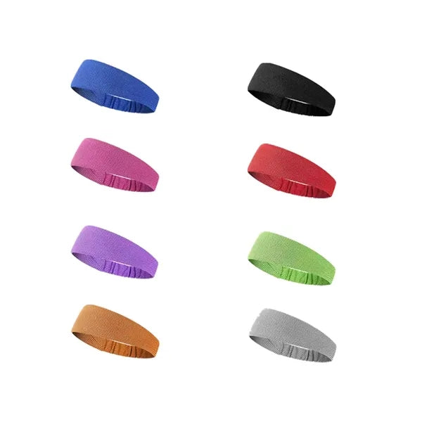 Breathable Sweat-Absorbing Stretchable Workout Headband