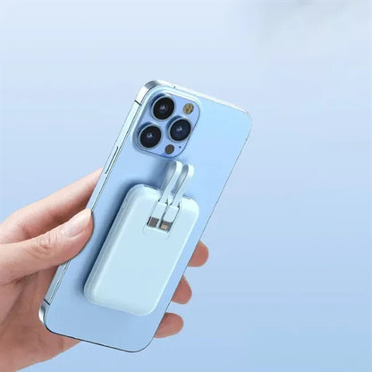 10000mah Magsafe power bank Built-in Cable