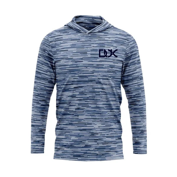 Rush - Long Sleeve Hooded Heather T-Shirt