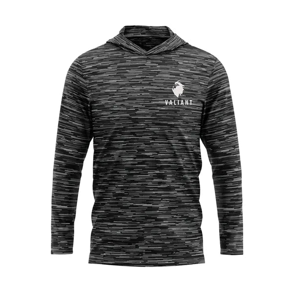Rush - Long Sleeve Hooded Heather T-Shirt