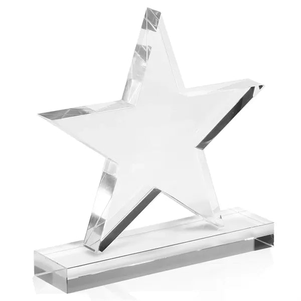 Star-Shaped Glass Recognition Award