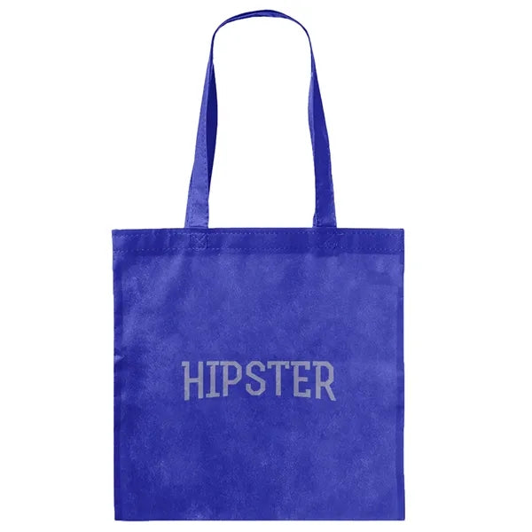 RPET Solid Color 80 GSM PP Non-Woven Tote Bag with Custom