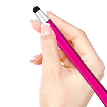 2-in-1 Retractable Screen-Safe Tip Stylus Ballpoint Pen