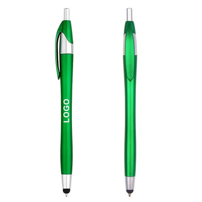 2-in-1 Retractable Screen-Safe Tip Stylus Ballpoint Pen