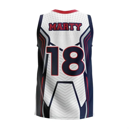 Unisex & Kids' Sublimation Basketball Jersey - 160G Birdseye