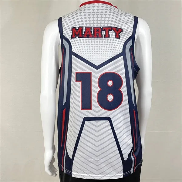 Unisex & Kids' Sublimation Basketball Jersey - 160G Birdseye