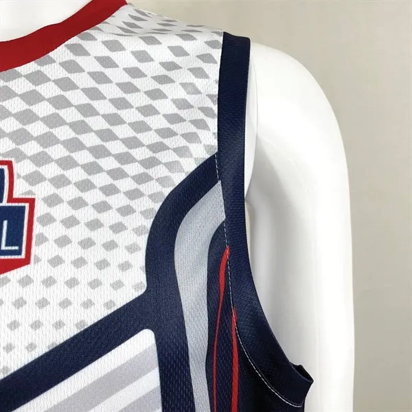 Unisex & Kids' Sublimation Basketball Jersey - 160G Birdseye